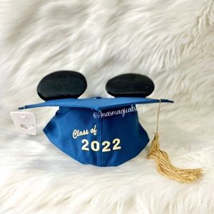 Disney Parks Class Of 2022 Graduation Mickey Mouse Ear Hat Cap Tassel